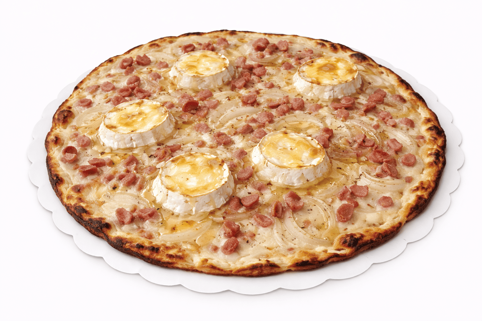 tarte flambée chevre miel