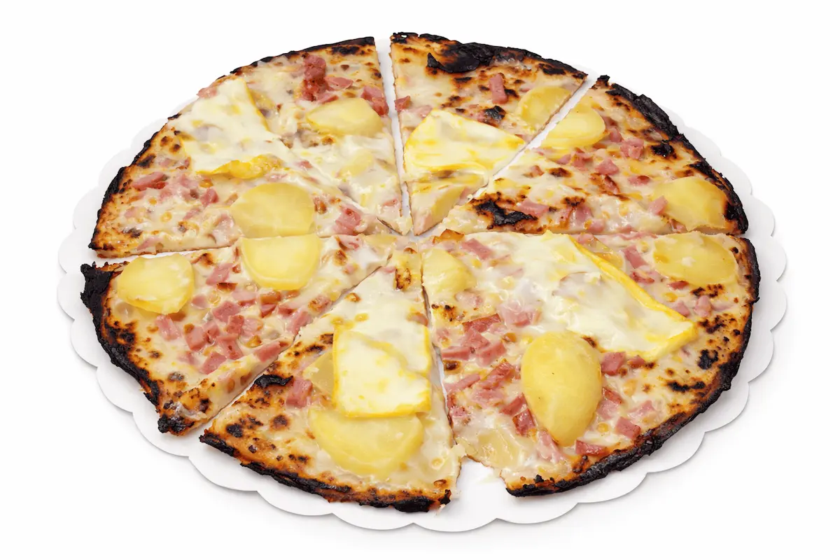 tarte flambée facon tartiflette