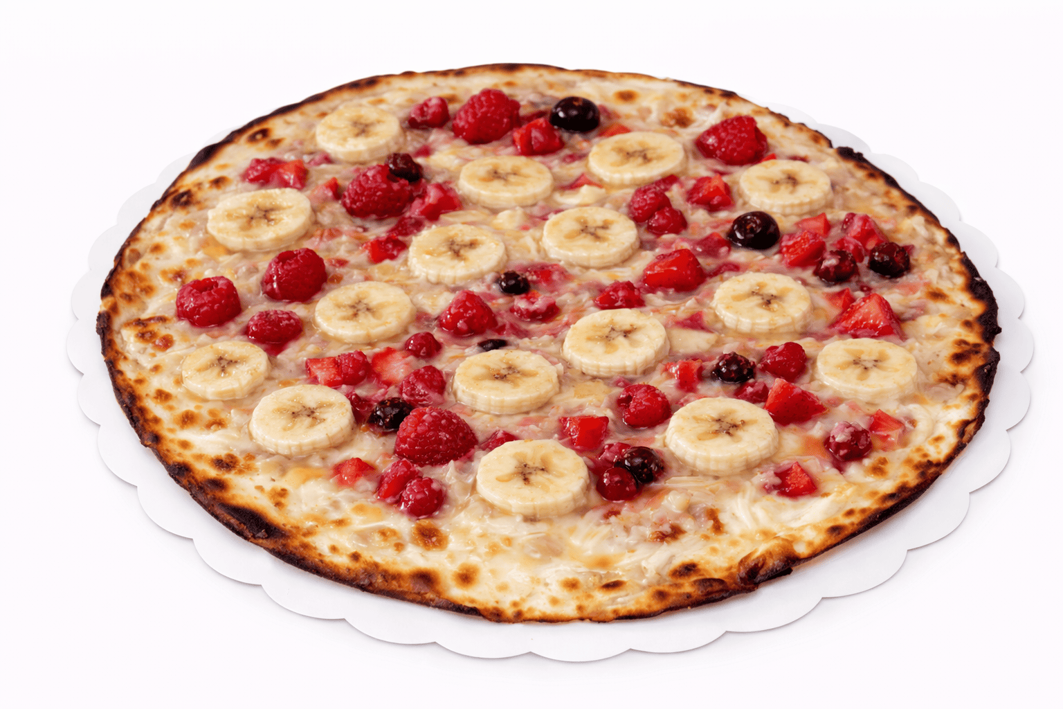 tarte flambée fruits rouges