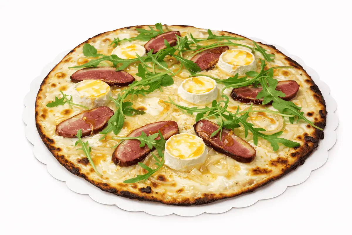 tarte flambée perigourdine